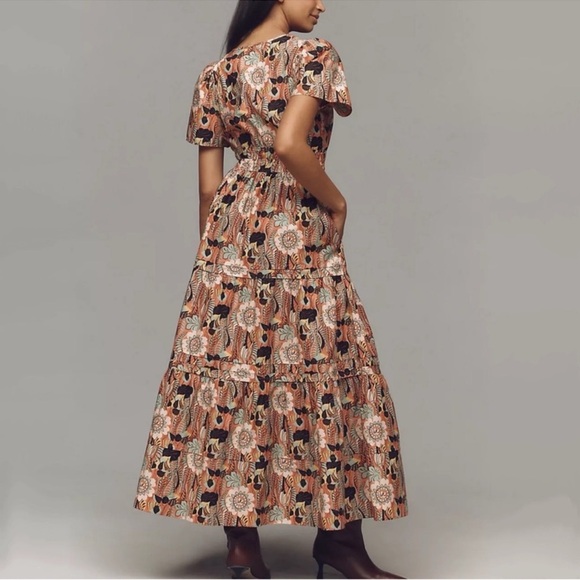 NWT Anthropologie The Somerset Maxi Dress Size 2X - Picture 5 of 7